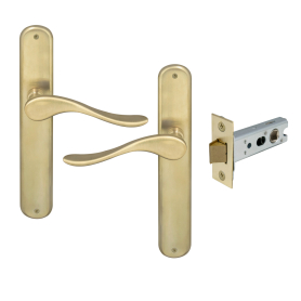 Haven Longplate Oval Passage Set