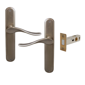 Haven Longplate Oval Passage Set - Magn. Latch