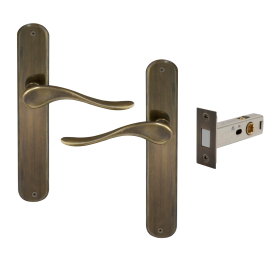 Haven Longplate Oval Passage Set - Magn. Latch