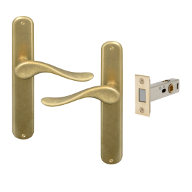 Haven Longplate Oval Passage Set - Magn. Latch