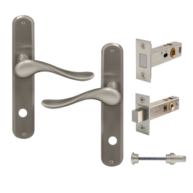 Haven Longplate Oval Privacy Set - Magn. Latch