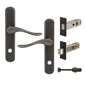 Haven Longplate Oval Privacy Set - Magn. Latch