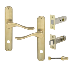 Haven Longplate Oval Privacy Set - Magn. Latch