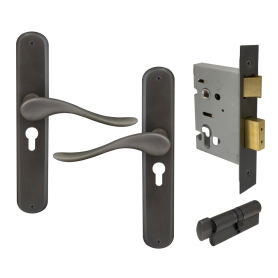 Haven Longplate Oval Entrance Set - E48