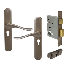 Haven Longplate Oval Entrance Set - E48