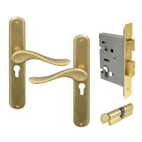 Haven Longplate Oval Entrance Set - E48