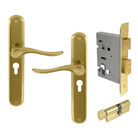 Haven Longplate Oval Entrance Set - E48