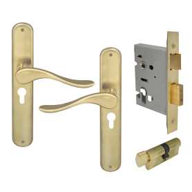 Haven Longplate Oval Entrance Set - E48