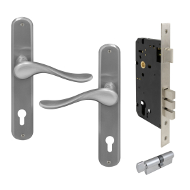 Haven Longplate Oval Entrance Set - E85