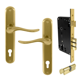 Haven Longplate Oval Entrance Set - E85