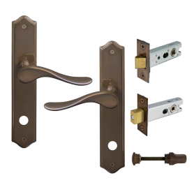 Haven Longplate Traditional Privacy Set