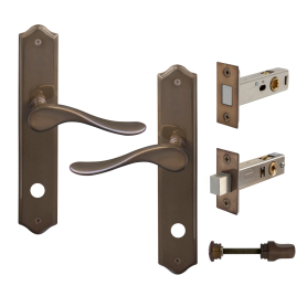 Haven Longplate Traditional Privacy Set - Magn. Latch