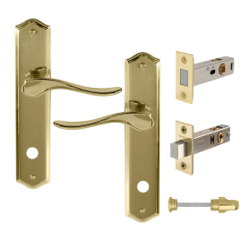 Haven Longplate Traditional Privacy Set - Magn. Latch