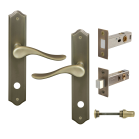 Haven Longplate Traditional Privacy Set - Magn. Latch