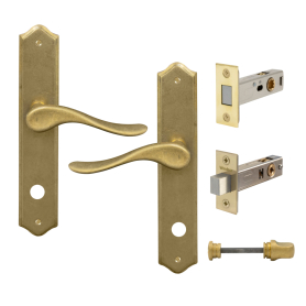 Haven Longplate Traditional Privacy Set - Magn. Latch