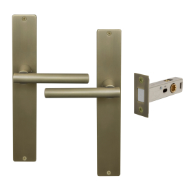 Charleston Longplate Square Passage Set - Magn. Latch
