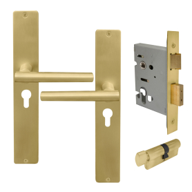 Charleston LP Square Entrance Set - E48