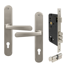 Villa Longplate Oval Entrance Set - E85