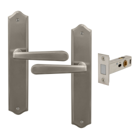 Villa Longplate Traditional Passage Set - Magn. Latch