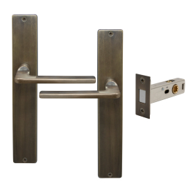 Chalet Longplate Square Passage Set - Magn. Latch
