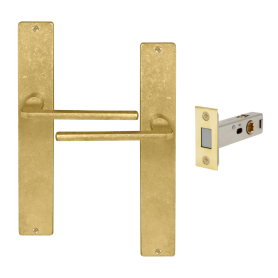 Chalet Longplate Square Passage Set - Magn. Latch