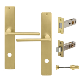 Chalet Longplate Square Privacy Set - Magn. Latch