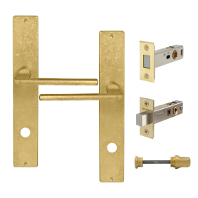 Chalet Longplate Square Privacy Set - Magn. Latch