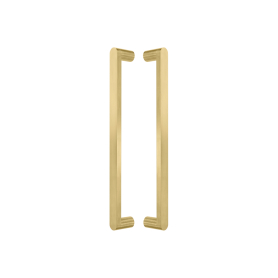 Kepler Brass Pull Handle - 400mm