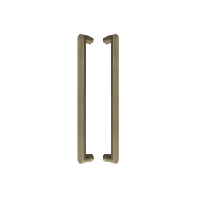 Kepler Brass Pull Handle - 400mm