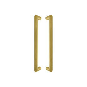 Kepler Brass Pull Handle - 400mm