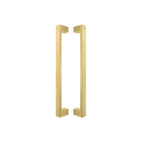 Tasman Brass Pull Handle - 400mm