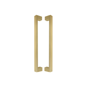 Tasman Brass Pull Handle - 400mm