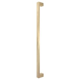 Tasman Brass Pull Handle 600mm-FF Single