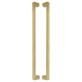 Tasman Brass Pull Handle - 600mm