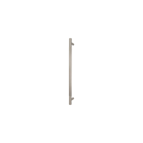 Brass Pull Handle 450mm - linear knurl - Face Fixed