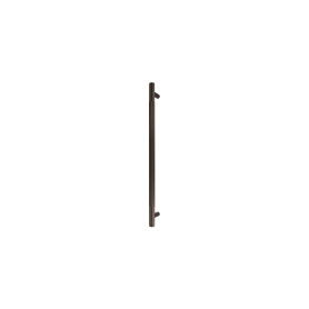 Brass Pull Handle 450mm - linear knurl - Face Fixed