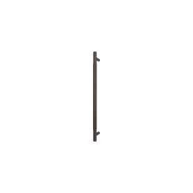 Brass Pull Handle 450mm - linear knurl - Face Fixed