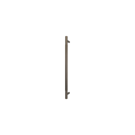 Brass Pull Handle 450mm - linear knurl - Face Fixed