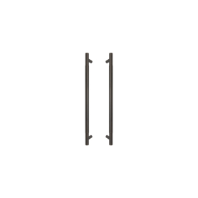 Brass Pull Handle 450mm - plain