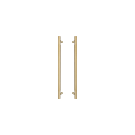 Brass Pull Handle 450mm - plain