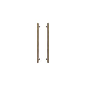 Brass Pull Handle 450mm - plain
