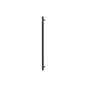 Brass Pull Handle 600mm - diamond knurl - Rear Fixed