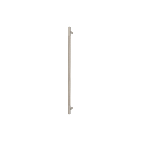 Brass Pull Handle 600mm - diamond knurl - Rear Fixed