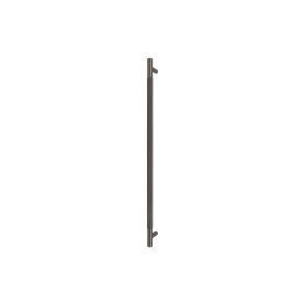 Sento Pull Handle 600mm - diamond knurl - Rear Fixed