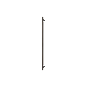 Sento Pull Handle 600mm - linear knurl - Rear Fixed