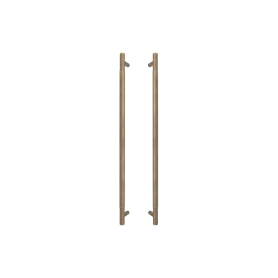 Brass Pull Handle 600mm - plain