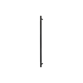Brass Pull Handle 600mm - plain - Rear Fixed