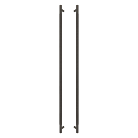 Brass Pull Handle 900mm - diamond knurl