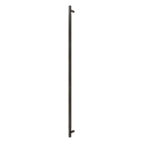 Sento Pull Handle 900mm - linear knurl - Face Fixed