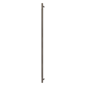 Brass Pull Handle 900mm - plain - Face Fixed